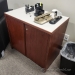 2 Door Storage Cabinet w/ White Top 32x30x24